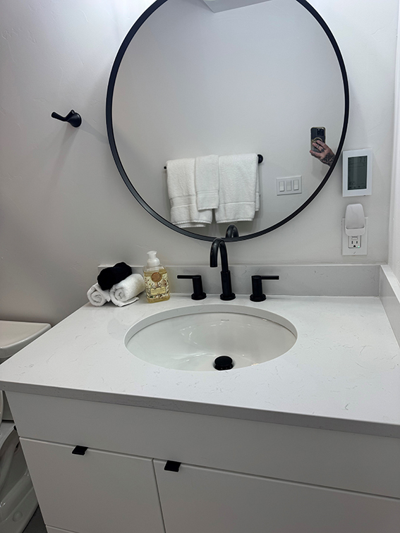 The Aspen bathroom - rental in Fairplay, CO