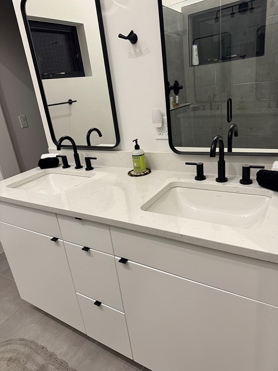 The Aspen bathroom - rental in Fairplay, CO